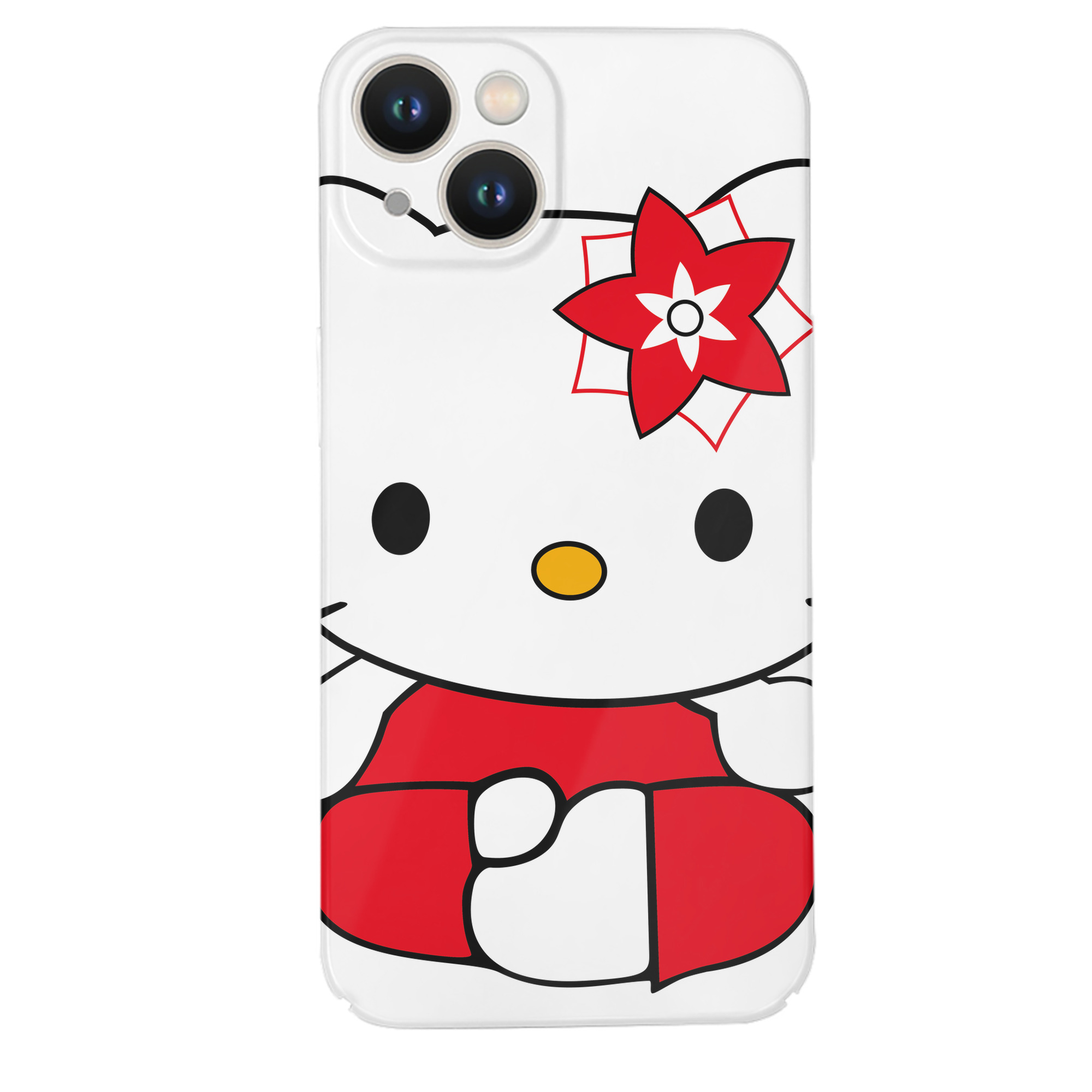 （画像用） Hello Kitty ハローキティ 【iPhone 14シリーズ対応】ハードケース